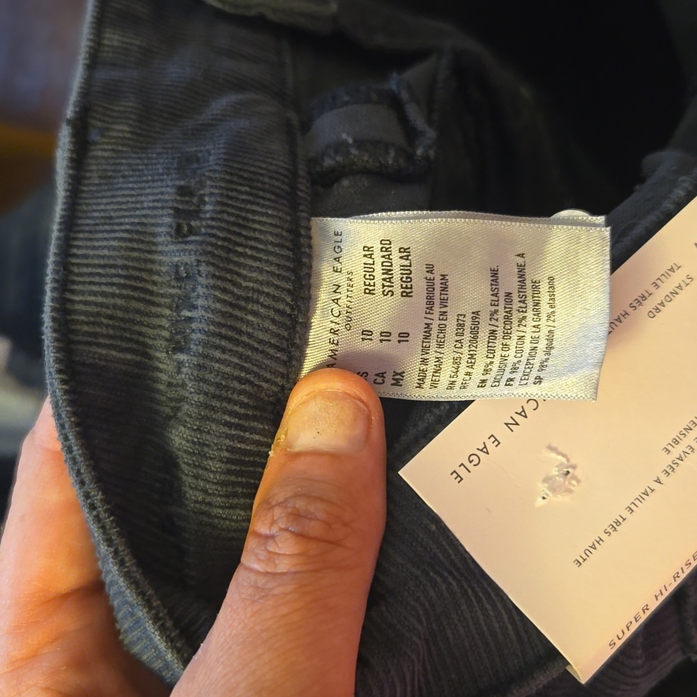 American eagle corduroy pants